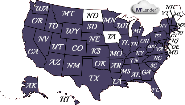 u.s. loan map